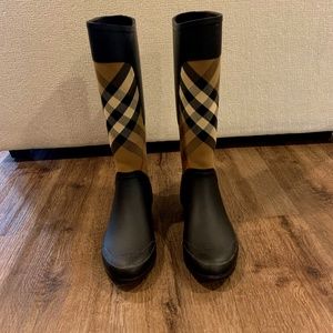 Burberry Rain Boots Clemence Rubber 7 - 37